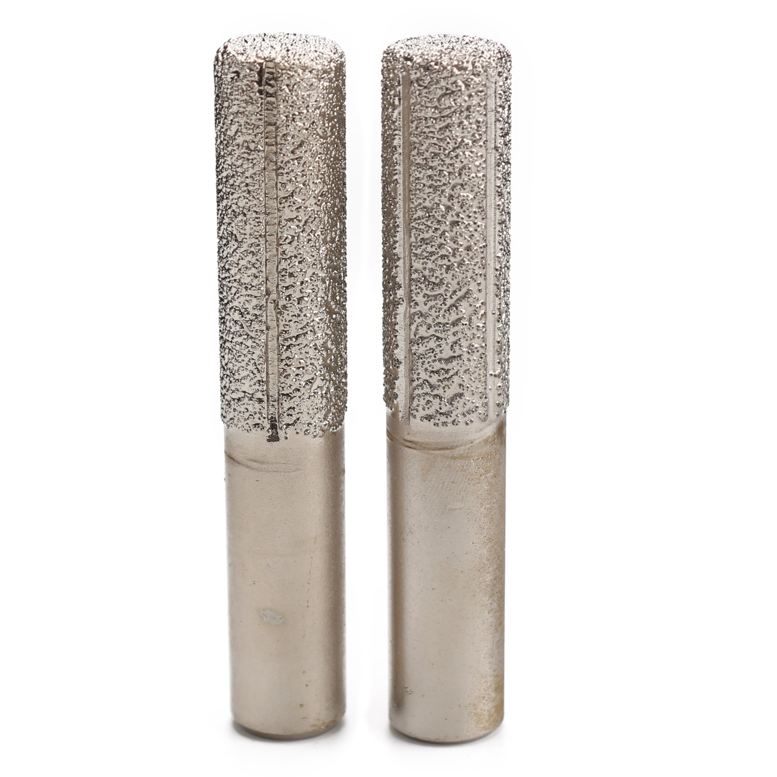 13.3mm Diamond Straight Router Bit Brazed Cylinder Profile Wheel 1/2 inch Shank