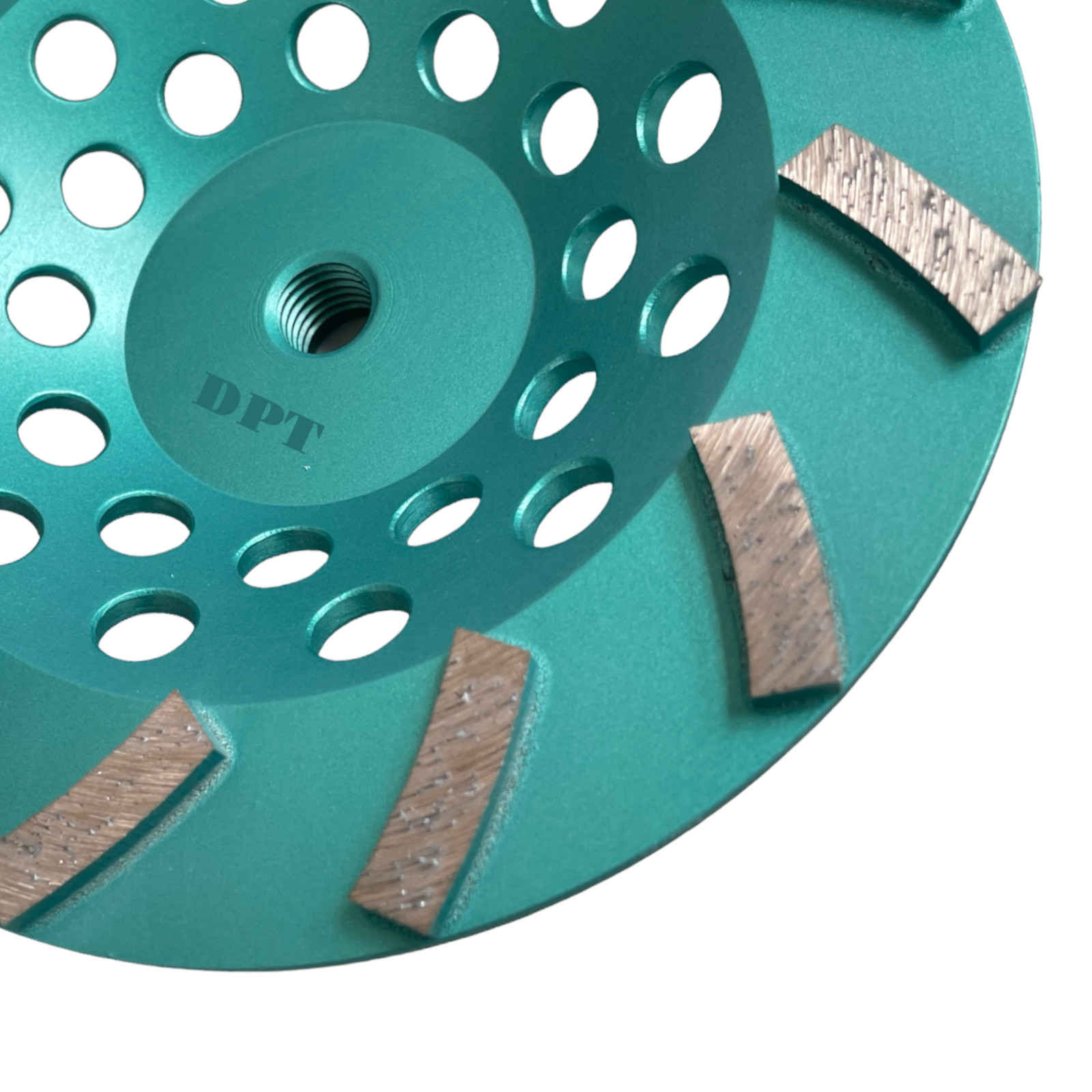 7 Inch Turbo Diamond Cup Wheels for Grinding Concrete,Masonry, 12 Segments