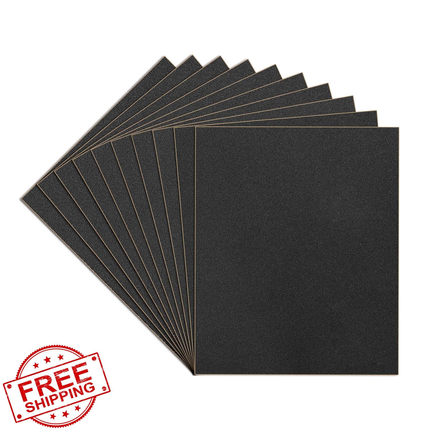 10 Sheets 9×11 500 Grit Sandpaper