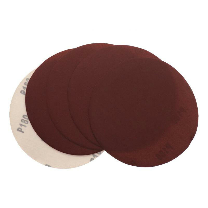 Red Hook and Loop Sanding Disc Pad 40-2000 Grit Orbital Sandpaper 3 4 5 6 7 inch