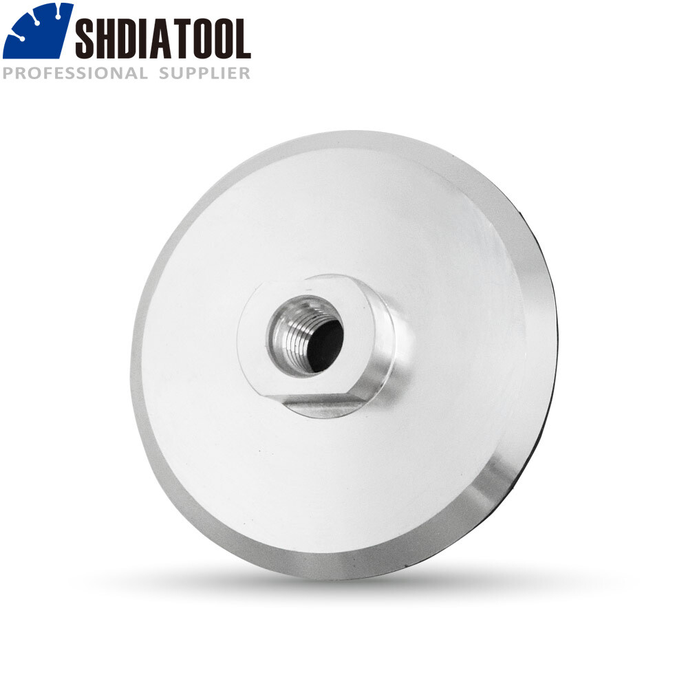 2units 4″/100mm Aluninum Backing Plate Backer Pad for Angle Grinder Polishing