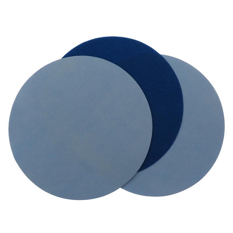 180mm-7″ Inch Flocking Wet Water Sanding Discs Hook and Loop Sandpaper Pads
