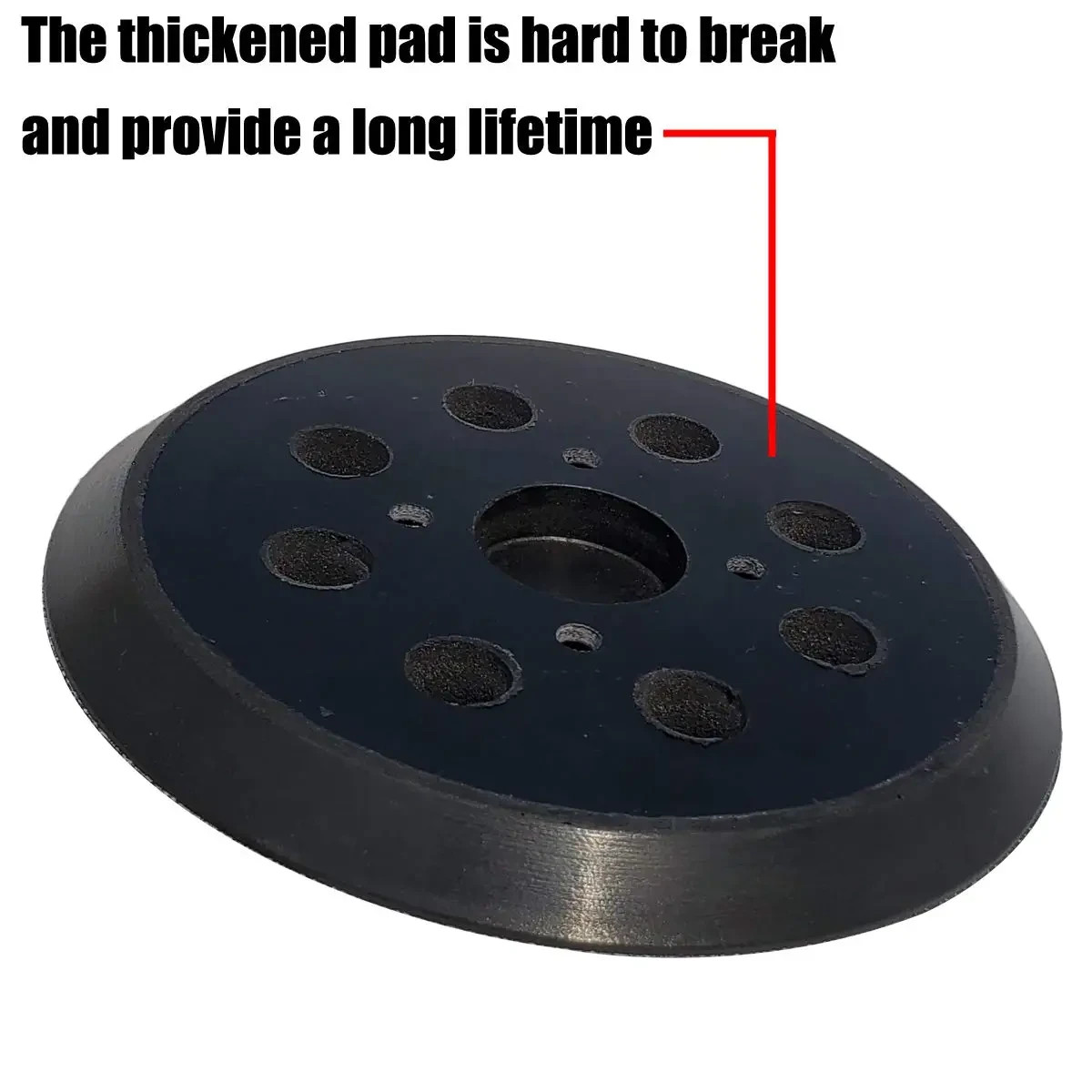 5″ 8 Hole Hook & Loop Sander Pad for Milwaukee 6021-21 6034-21 2648-20 2648-21