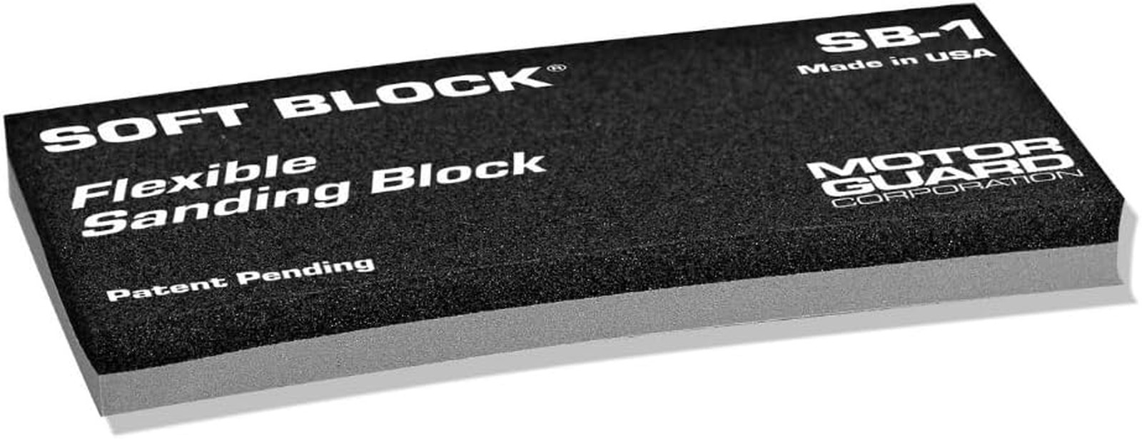 Sanding Block Soft Flexible Dual-Sided SB-1 for Curved Irregular Surfaces