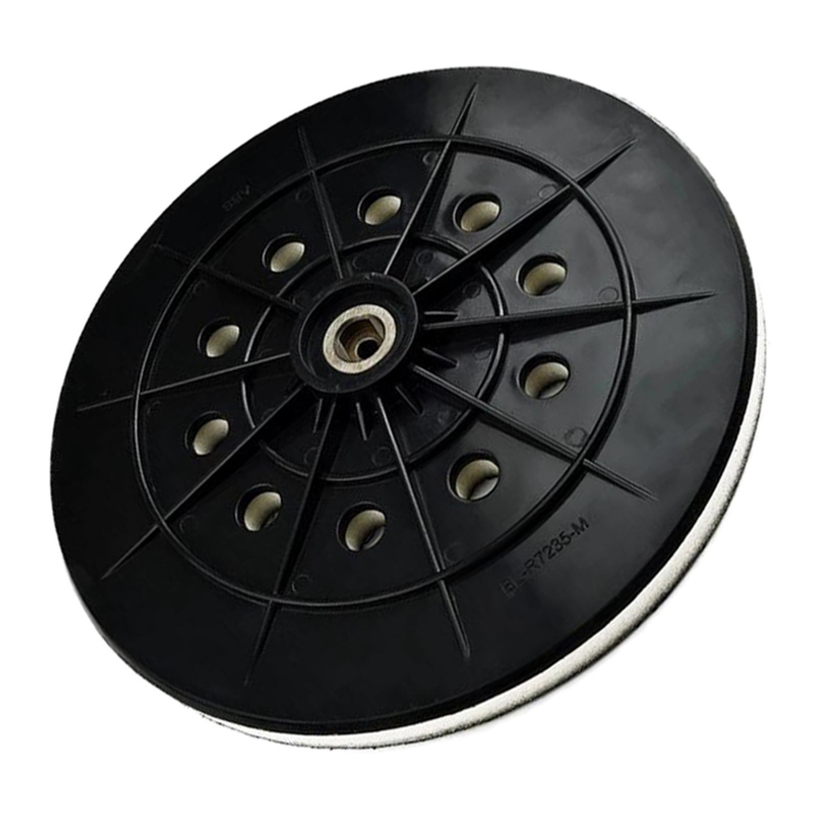 Backup Pad 9 inch 215mm 10 Holes Replacement for Pad Part Sanding Backing