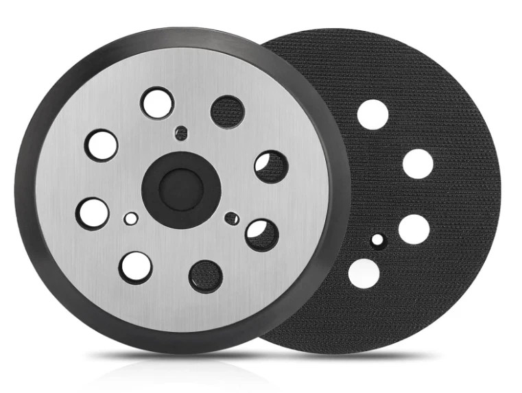 Sander Pad for Dewalt, 2 Pack 5″ 8 Hole Hook and Loop Orbital Sander Metal Pad