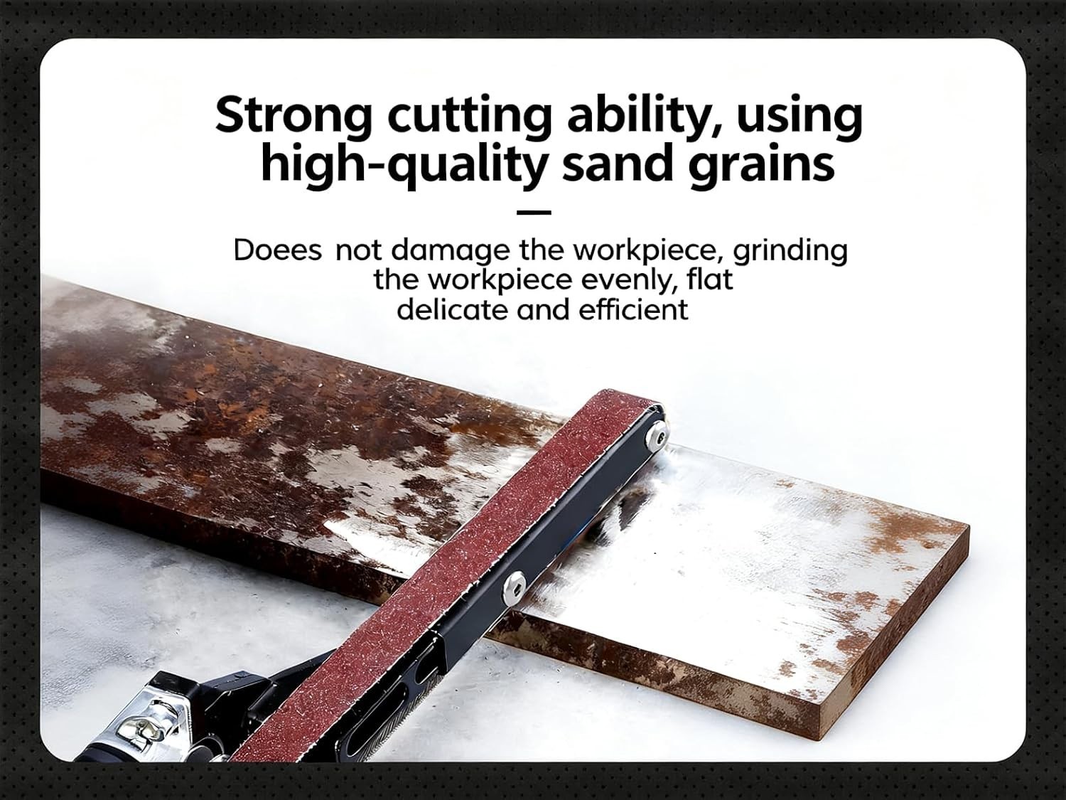 Durable 1/2″x18″ Sanding Belt Set – 20 Aluminum Oxide Pieces for Fine Finishing