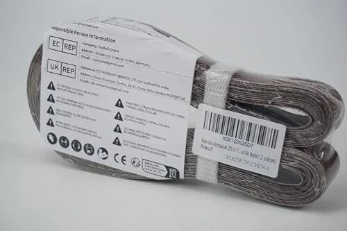 1×30 1 x 30 inch Sanding Belt Pack 1-Inch x 30-Inch12 Pcs4 Each of 80 120 150…