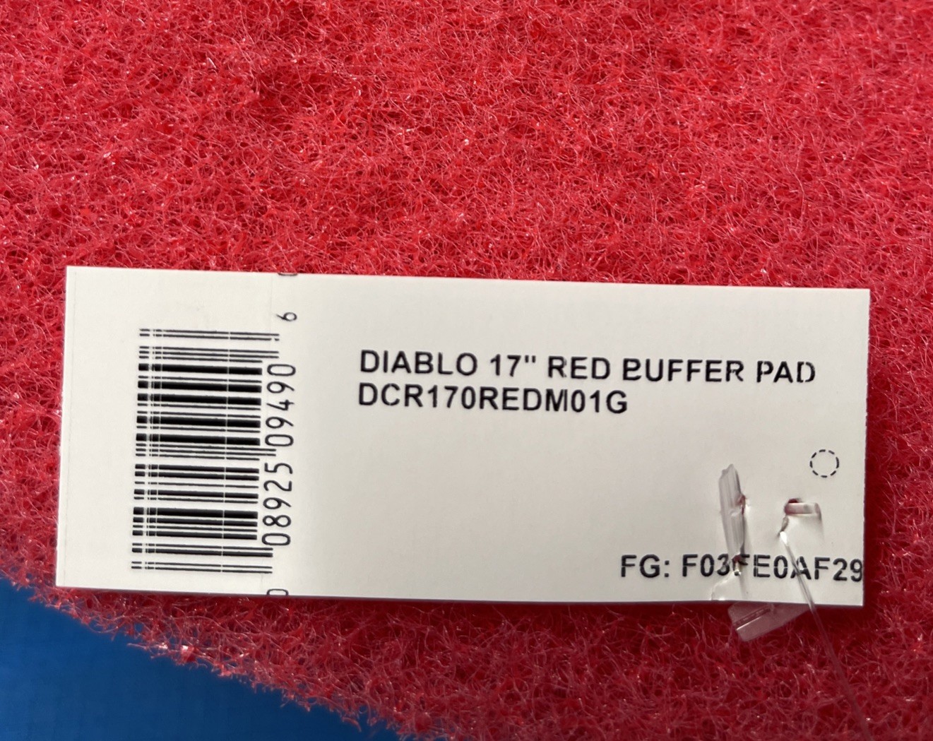 DIABLO 17” Red Buffer Pad DRC170REDM01G (5 Pack)