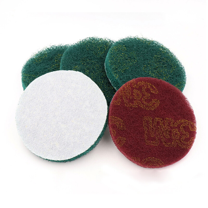 4 Inch 100mm Round Polishing Wheel Scouring Pads Grinding Disk Sanding Discs