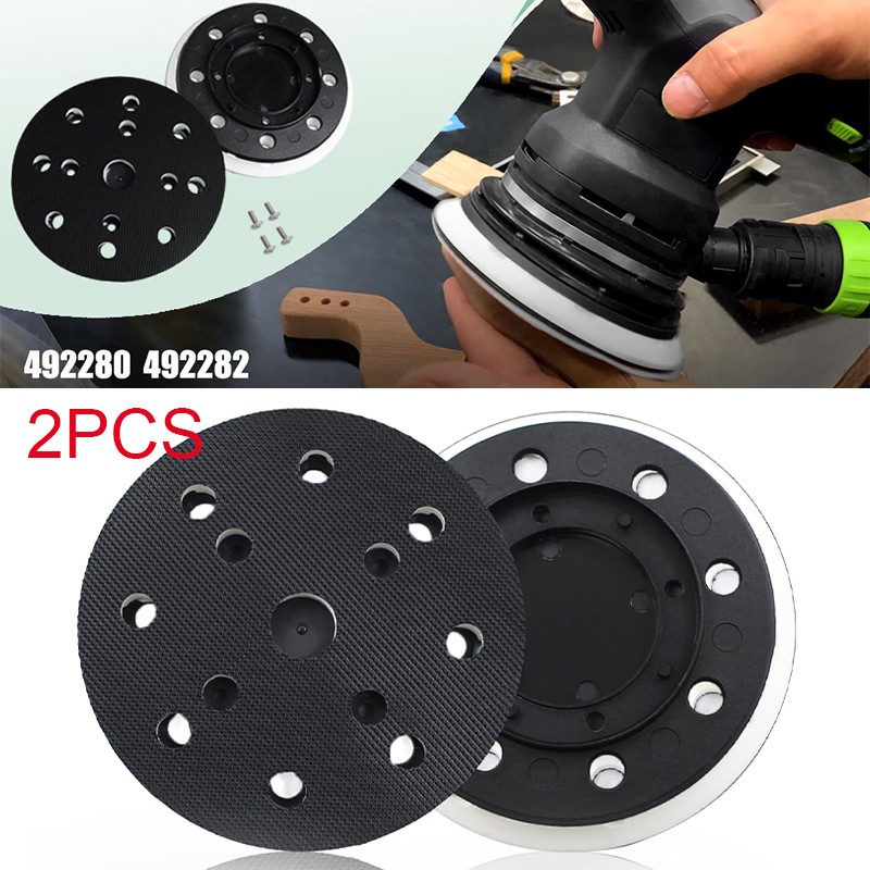5″ 8-Holes 492280 Hard Sanding Pad for festool ETS 125, ES 125, ETSC 125 Sanders
