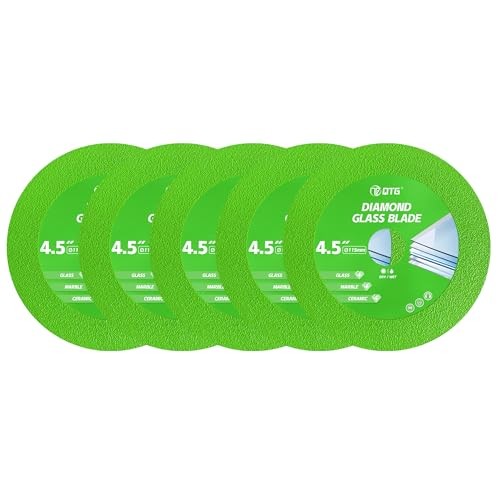 Pcs Diamond Glass Cutting Discs for Angle Grinder – Ultra-Thin Tile & 4.5″ 5