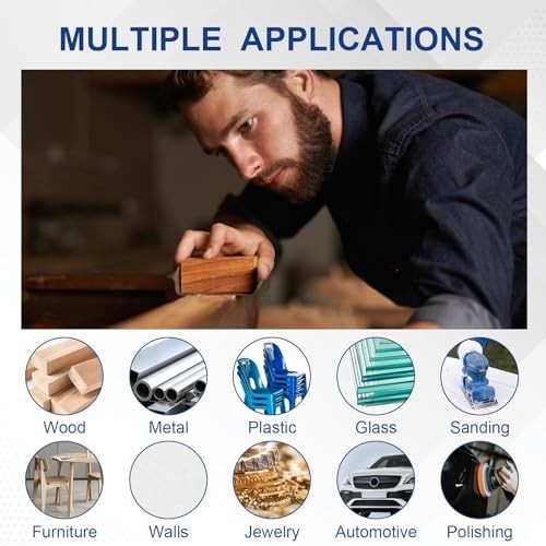 New 50PCS Sand Paper Premium Sandpaper Assortment 13 Grits Fast Shipping