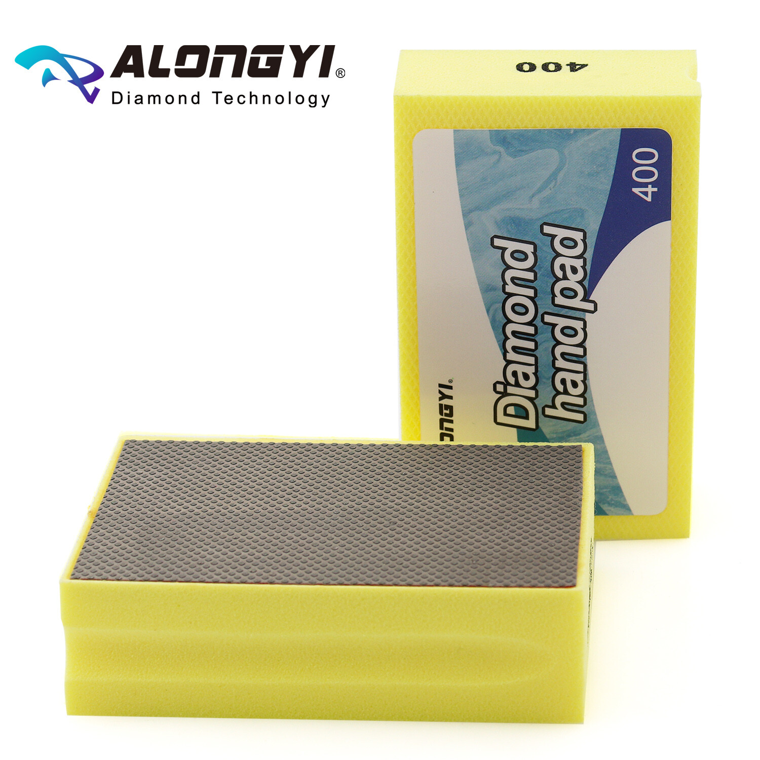 Electroplated Diamond Hand Polishing Pads Foam Back for Granite Marble Stone