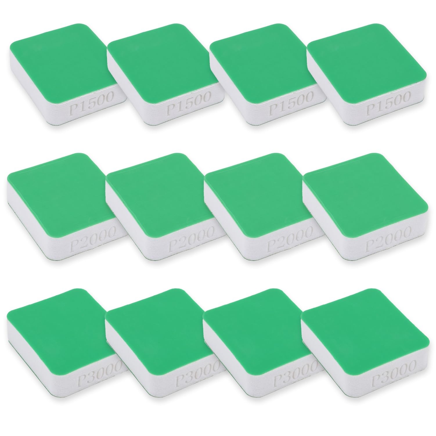 Mini Hand Sanding Blocks For Denibbing Pdr 12 Pcs 1500 2000 3000 It