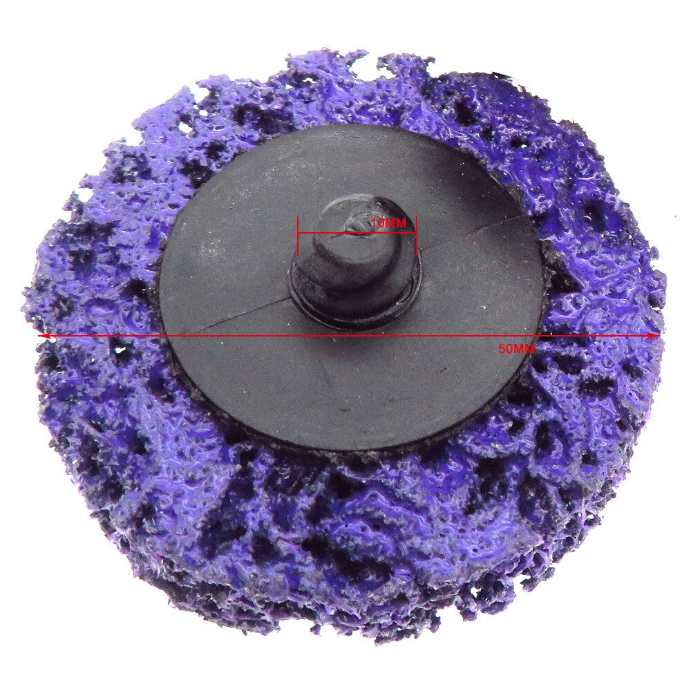 2 Inch 50mm Purple Diamond Sanding Discs Roll Lock Grinding Disc Polishing Wheel