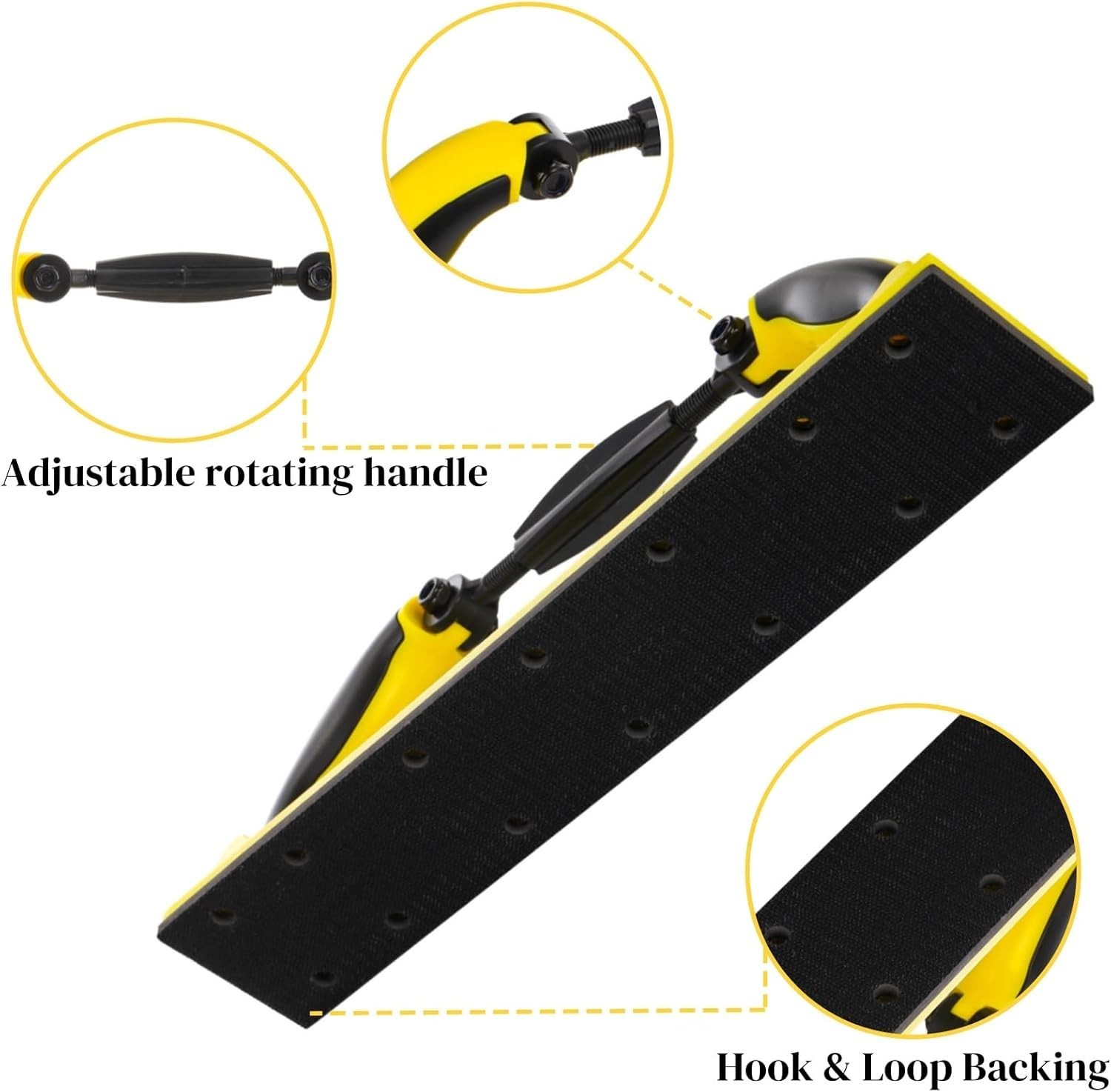 Sanding Block Hand Sander Woodworking Auto Paint Removal Flexible Sanding File