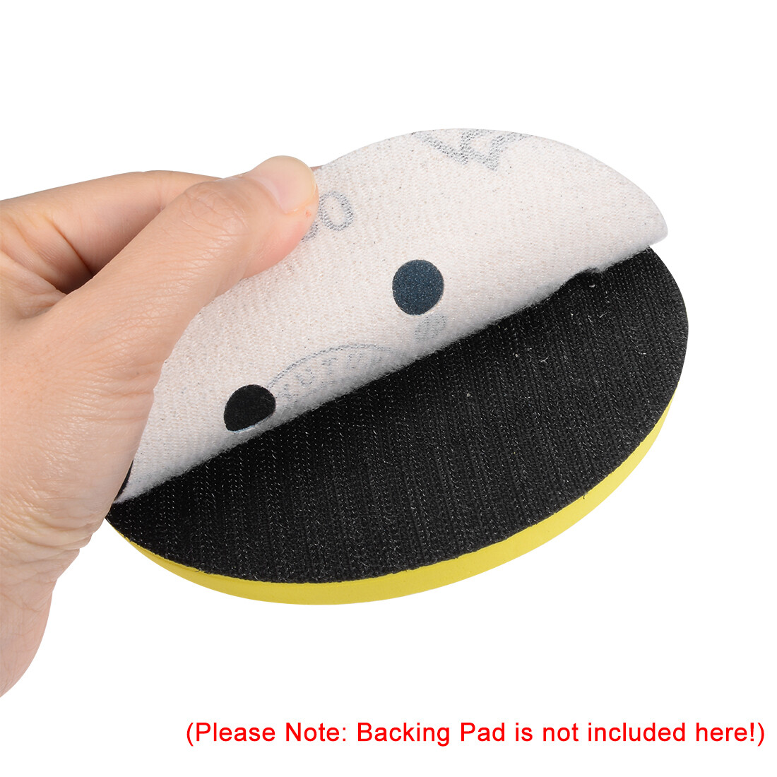 5 Inch/8.5 Inch 80-2000 Grits Hook and Loop Sanding Disc Flocking Sandpaper