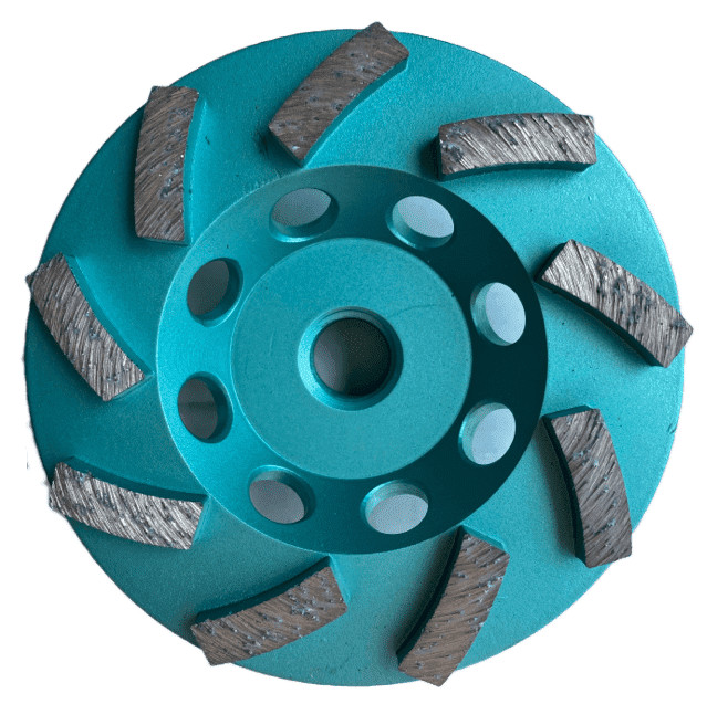 4 Inch Turbo Cup Wheel for Stock Removal cut Concrete and Masonry 5/8″-11 Thread