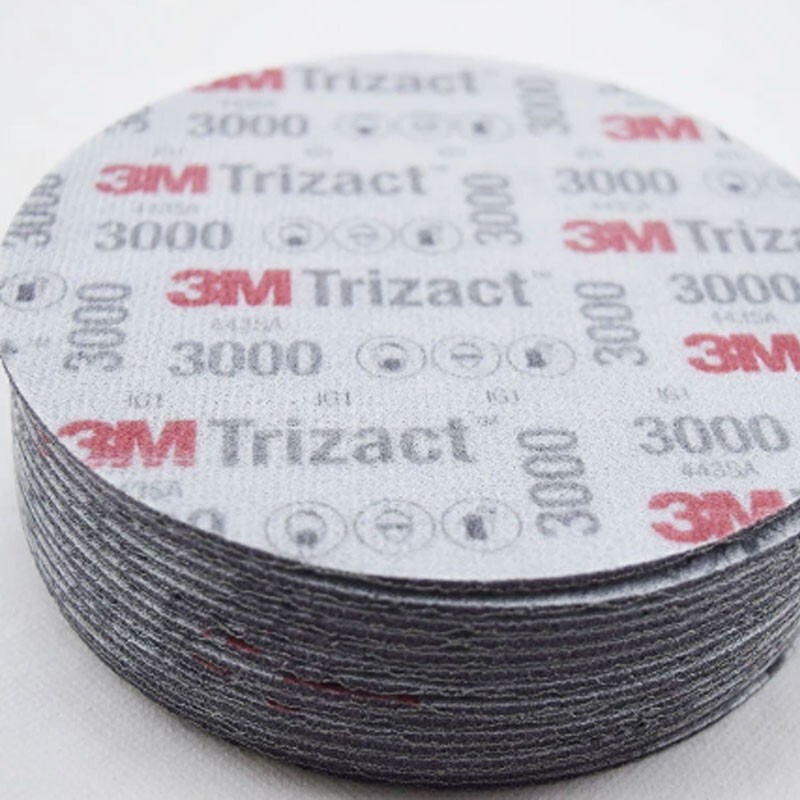 3M 02085 Trizact Pyramid Disc Foam Grinding Disc 6″ P3000 For Polishing Car