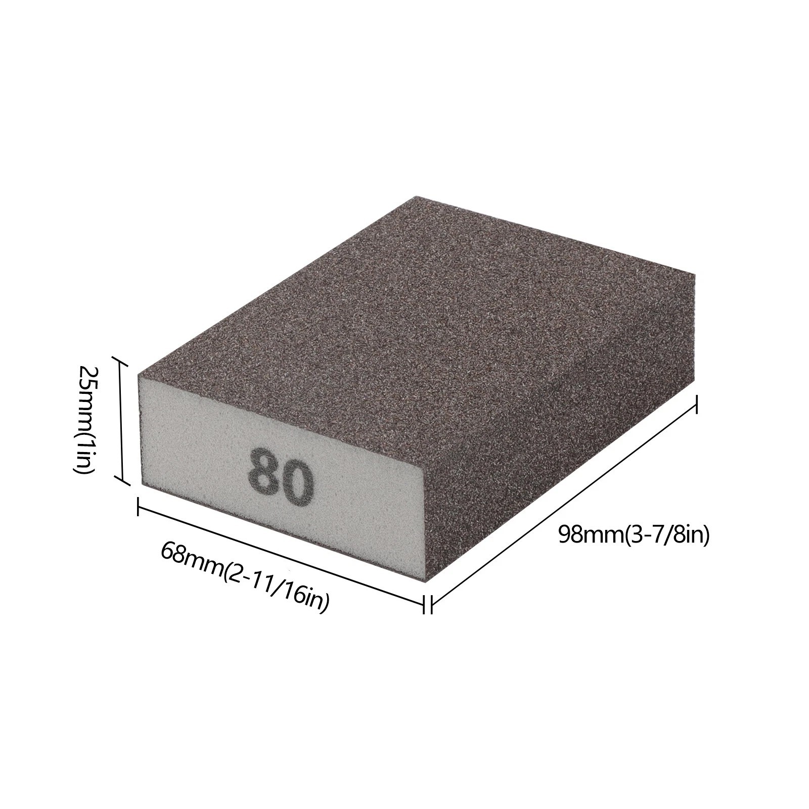 18pcs Drywall Sanding Sponge Set Wet Dry Foam Sand Paper Blocks Pads 60-220 Grit