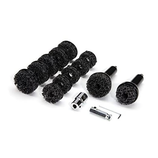 Wheel Hub and Rotor Polishing Kit, Removes Rust, Power Tool Polishing Kit 2