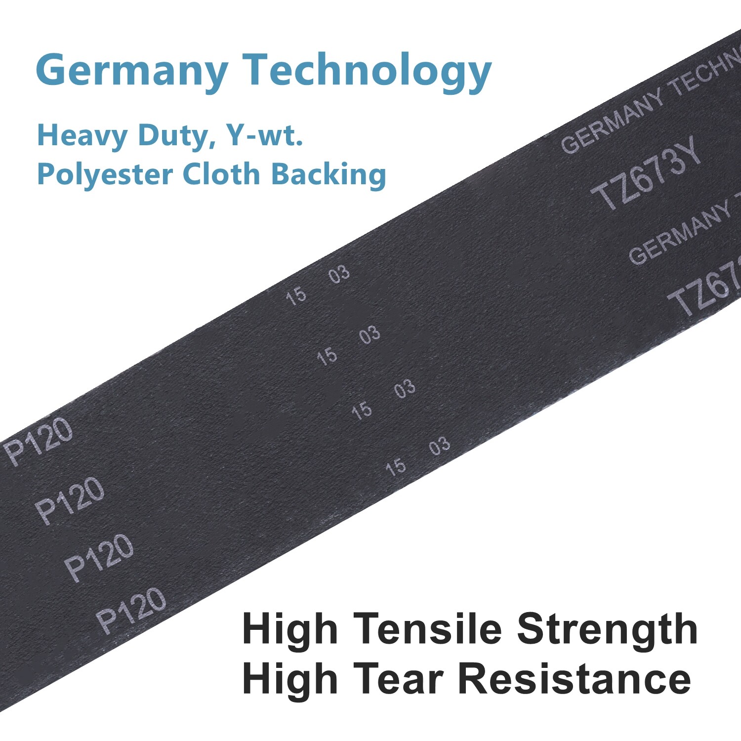 PREMIUM ZIRCONIA,Y-WEIGHT SANDING BELTS 6″ X 48″ Sander,24 36 60 100 120 Grit