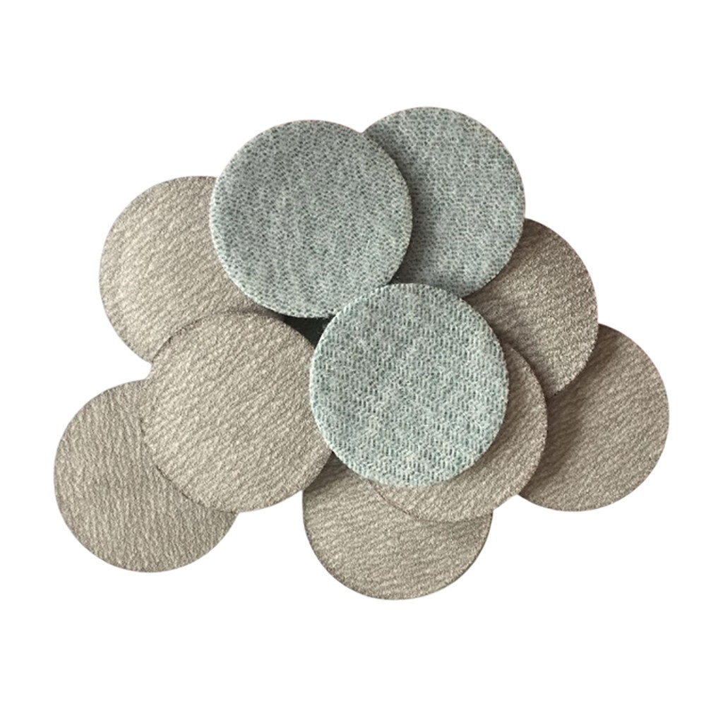 50mm Dry Abrasive Sanding Disc 2″ Hook & Loop Polished Sandpaper 60#-1000# Grit