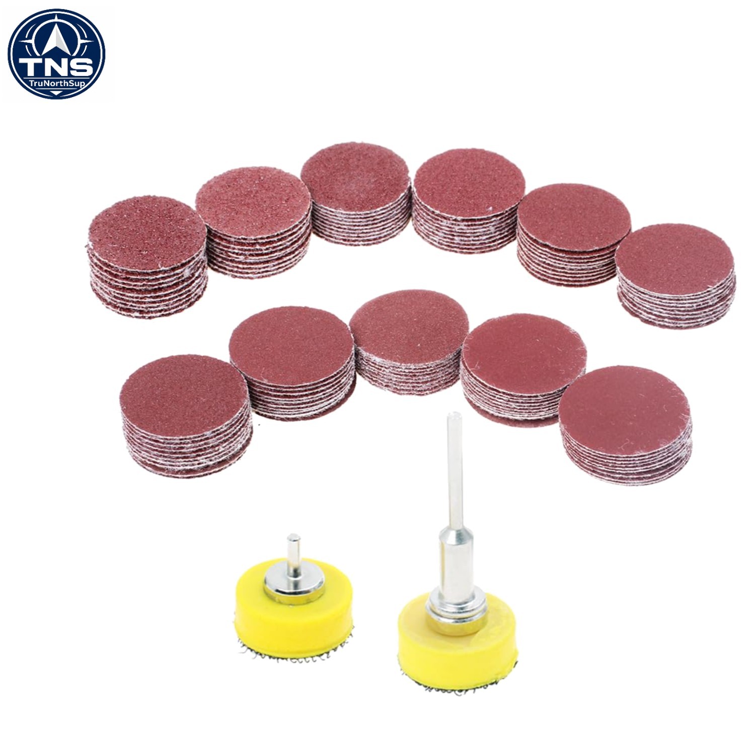 110PCS 1 Inch Sanding Discs Kit Grit 40-600 for Drill Rotary Tools Metal Wood…