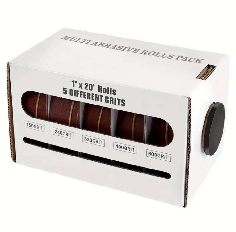 Emery Cloth Roll 6 Grits Abrasive Sand Paper80#150#240#320#400#600 Grit Sand
