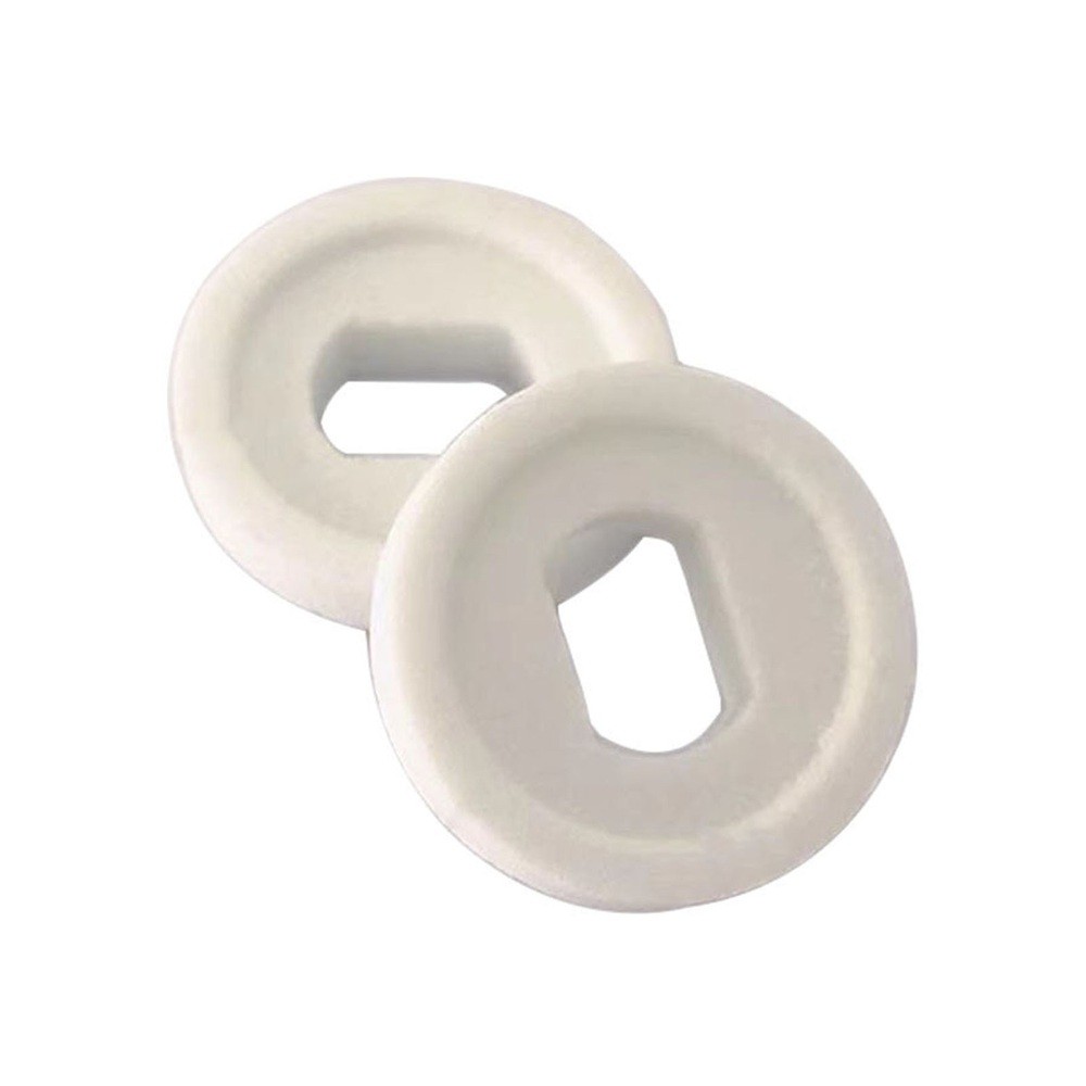 10Pcs 22mm Grinding Wheel 150# Single-sided Concave Shape Disc Replacement White