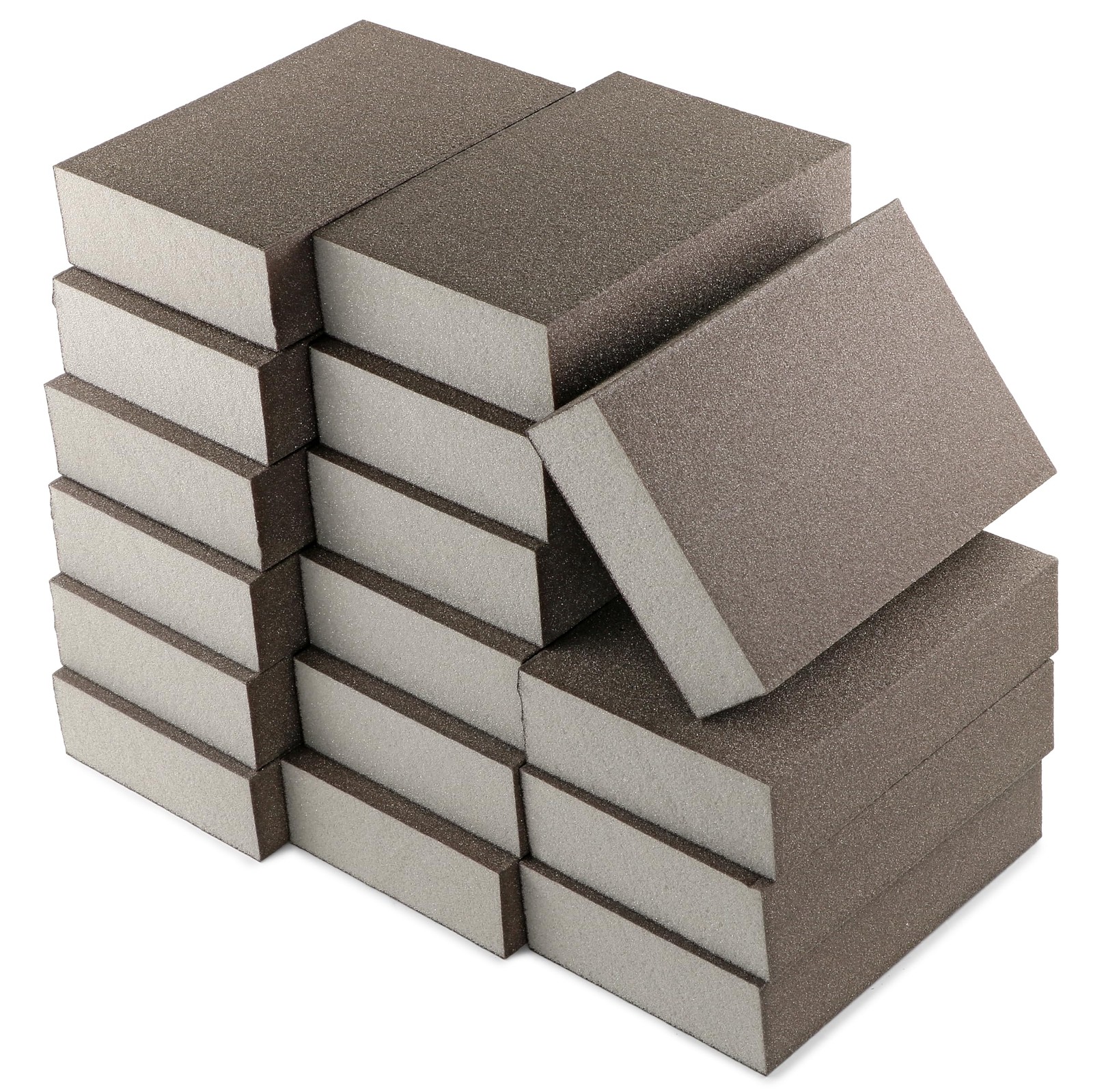 16Pcs 220 Grit Sanding Blocks, Sanding Sponge Washable and Reusable, Wet Dry …