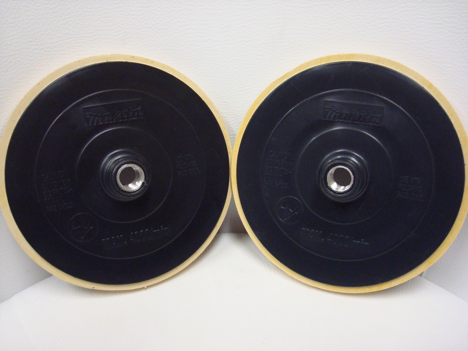 QTY 2 Makita # 743052-5 Genuine 7” Hook & Loop Backing Pad PV7001C 9227C 9237C
