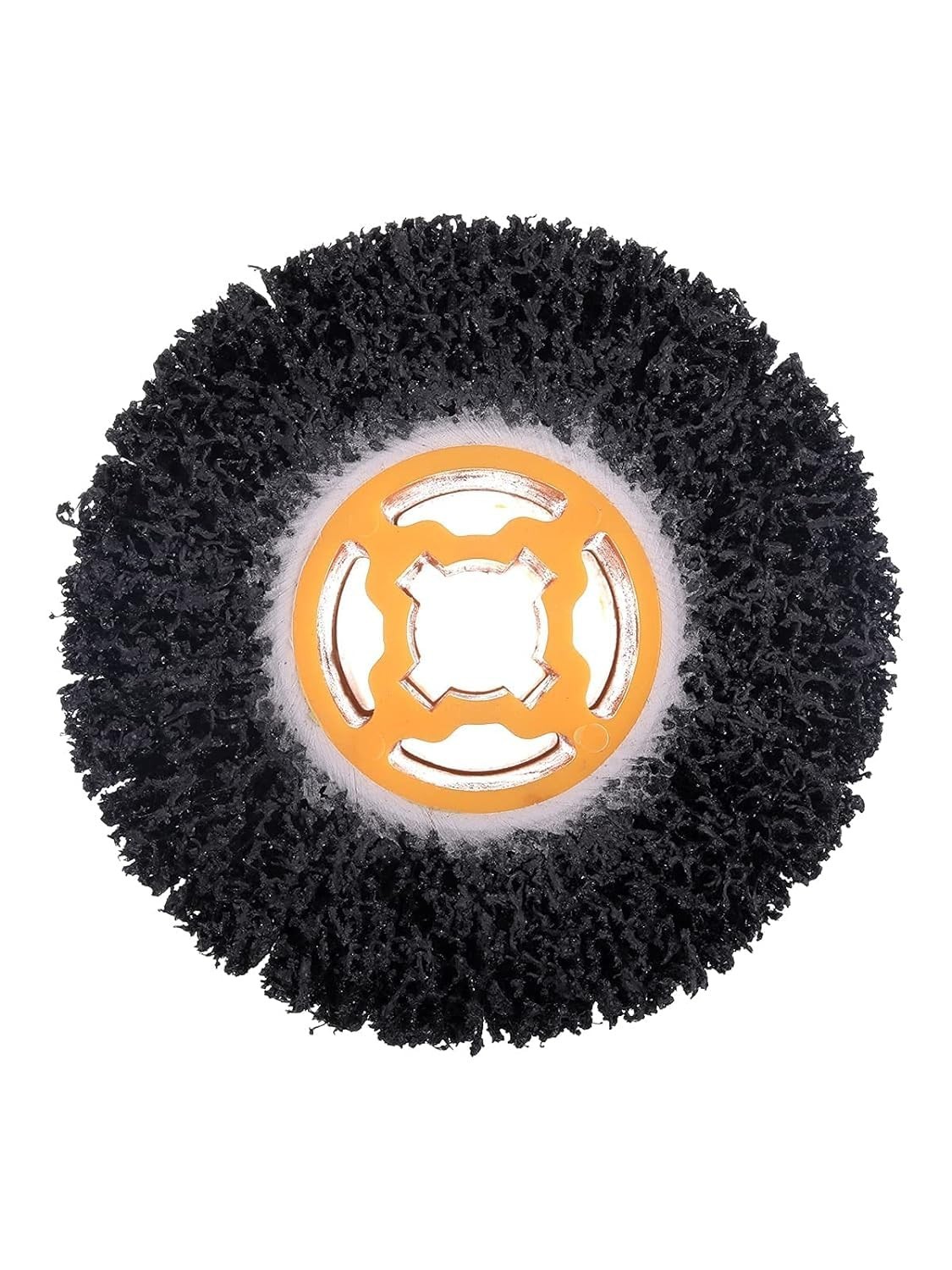 6 Pack 40 Grit Abrasive Drum Wheels for Paint & Rust Removal, Polishing Wood & M
