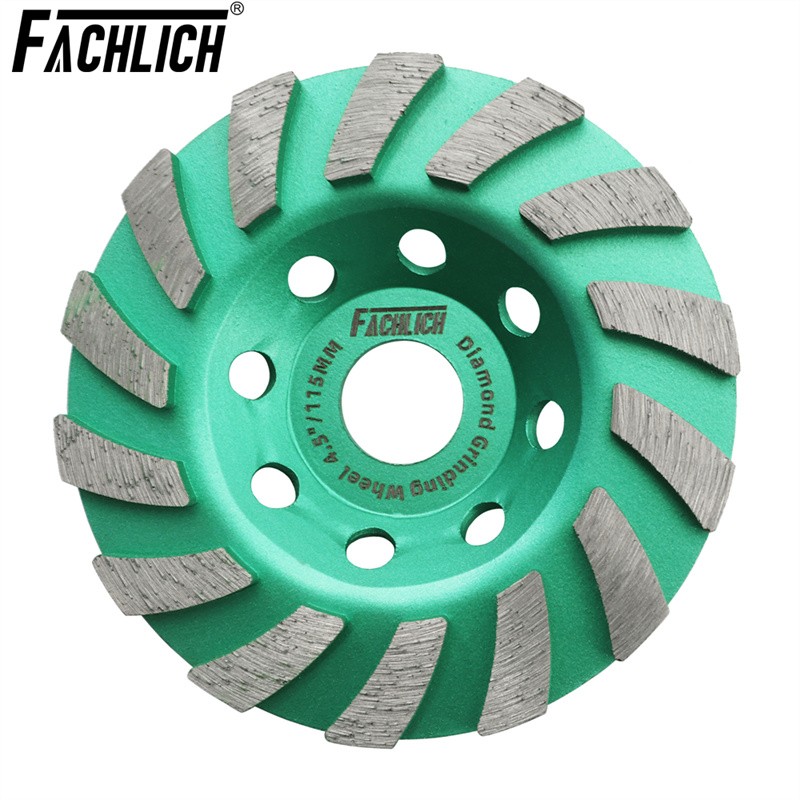 FACHLICH 1pc 4.5inch/115mm Diamond Turbo Sintered Grinding Wheel Grinding Disc