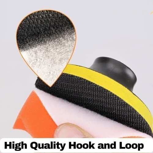 3″ Backer Pad Hook & Loop Backing Plate for Sander Polishing Sanding JUSTCUT