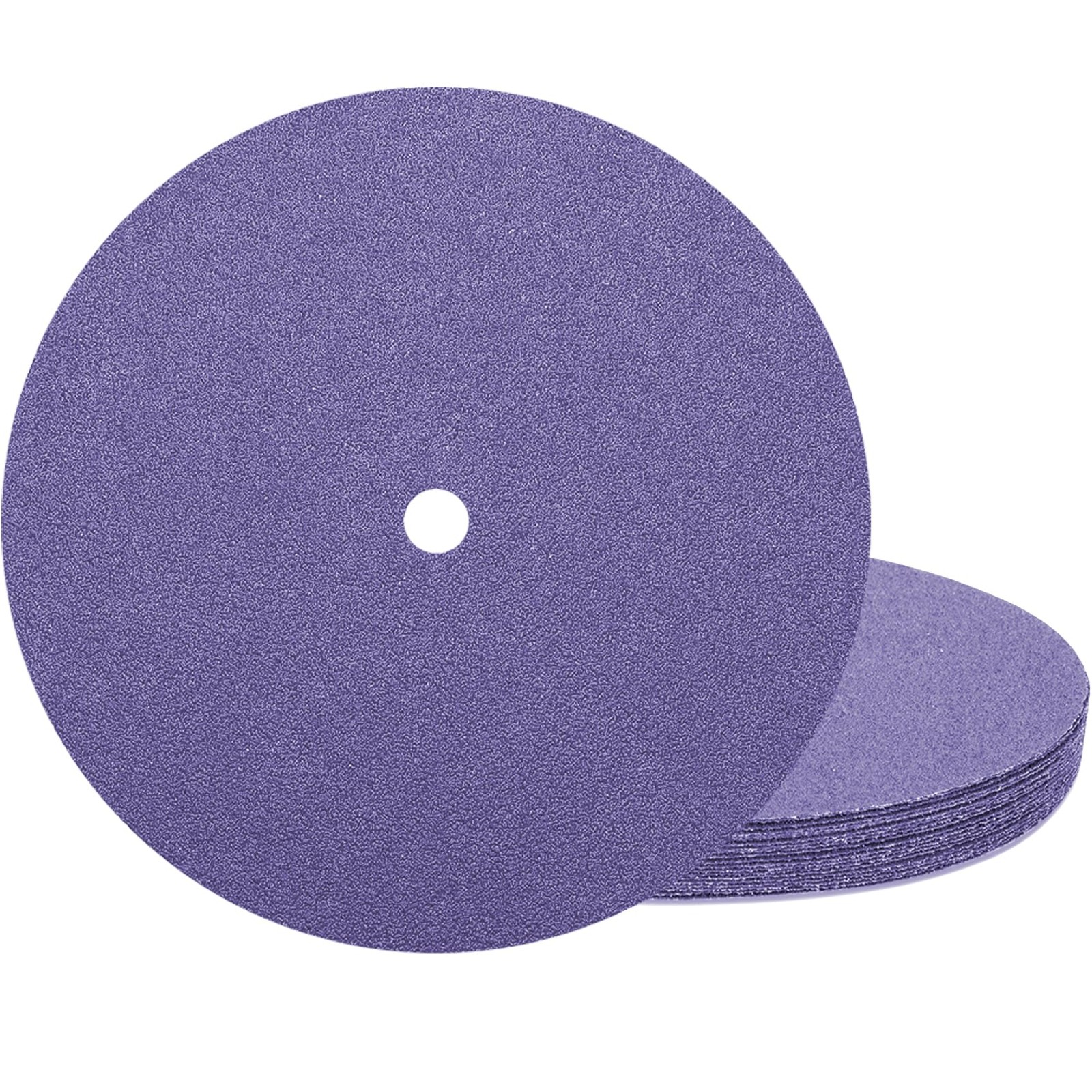30 Pack 7″ Sanding Disc for 2/3HP 500W Lawn Mower Blade Sharpener