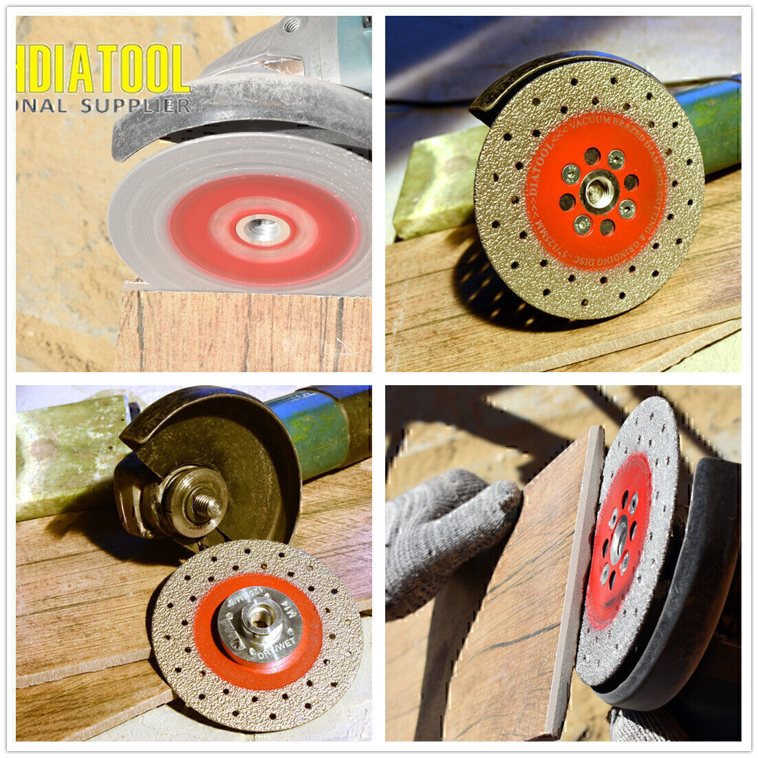 1pc 105/115/125mm Diamond Cutting Grinding Disc M14 Saw Blade Ceramic Grantite