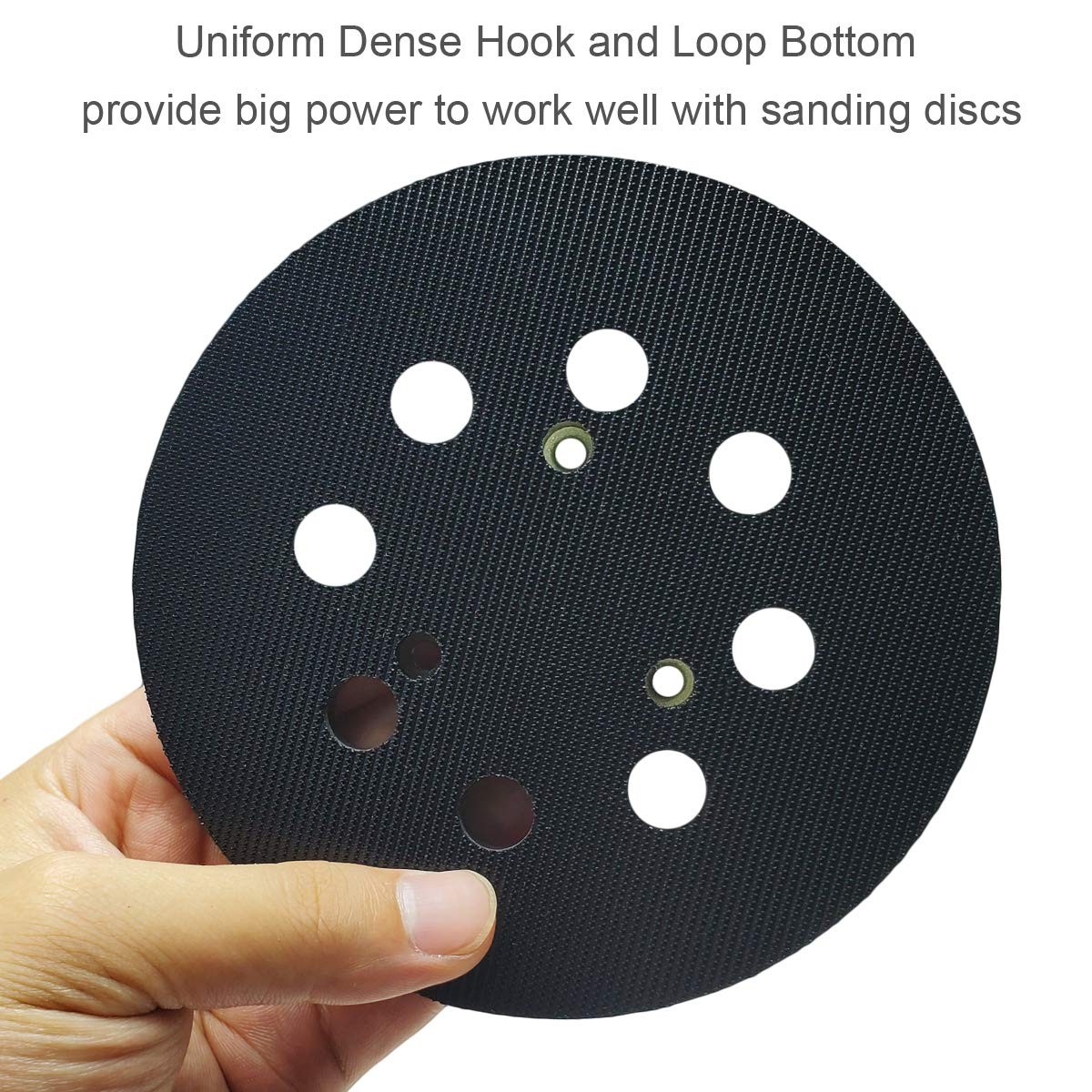 5 inch 8 Hole Sander Hook and Loop Replacement Pad For DeWalt DW420, DW421, D…