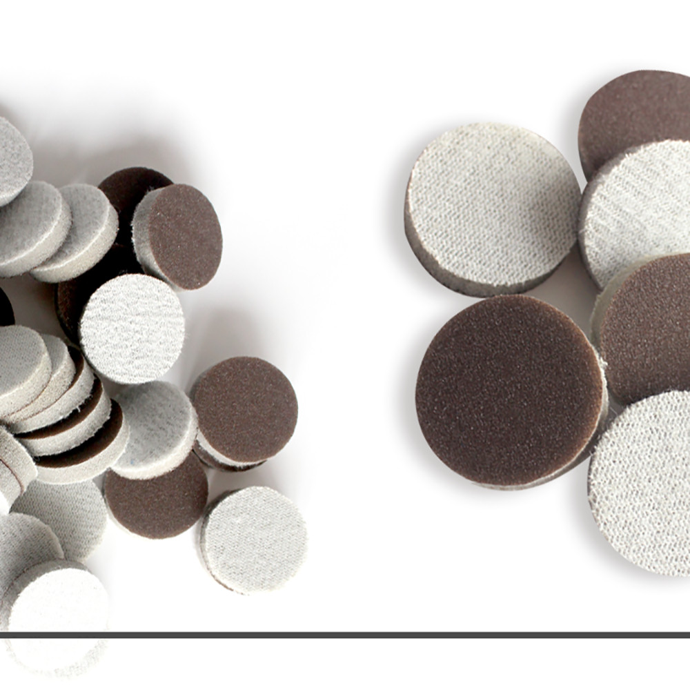 1 Inch（25mm）300 Grit – 2000 Grit Hook & Loop Sponge Sandpaper Red Sanding Discs
