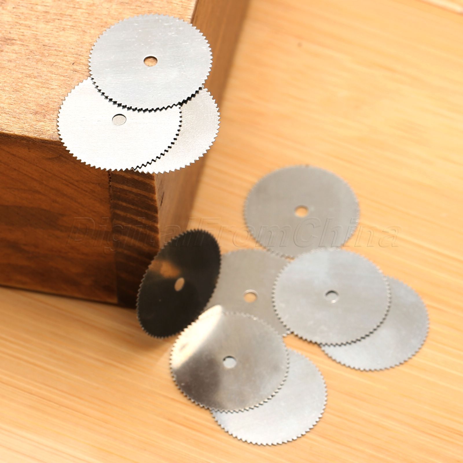 40pc 22mm Steel Discs Wood Saw Cutting Cutter Wheel Blade Rotary Tool for Power