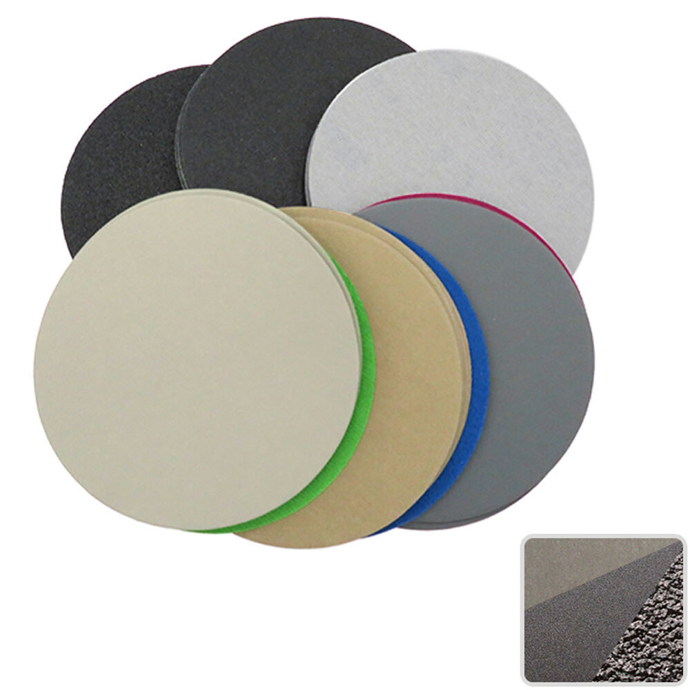 180mm 7″ Sanding Disc Pads Hook And Loop Orbital Sandpaper 60-10000 Grit Wet Dry
