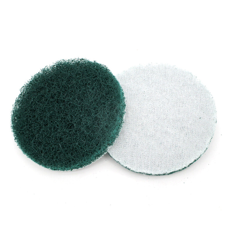 7″ 175mm Scouring Pad Hook & Loop Abrasive Cleaning Pad 240-800 Grit Polishing