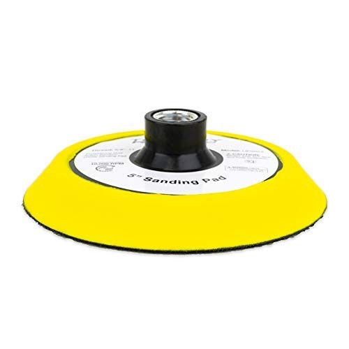 5 Inch Hook and Loop Sanding Pad 5/8-11 Threads Backing Plate for Sanders