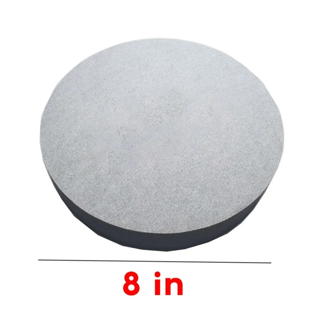 2 Pack 8 Inch Foam Polishing Pad,Single Sided, For Glazes Hook and Loop XT-48