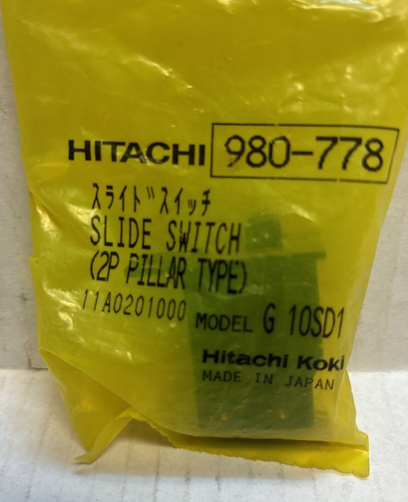 New Hitachi #980-778 980778 Side Switch
