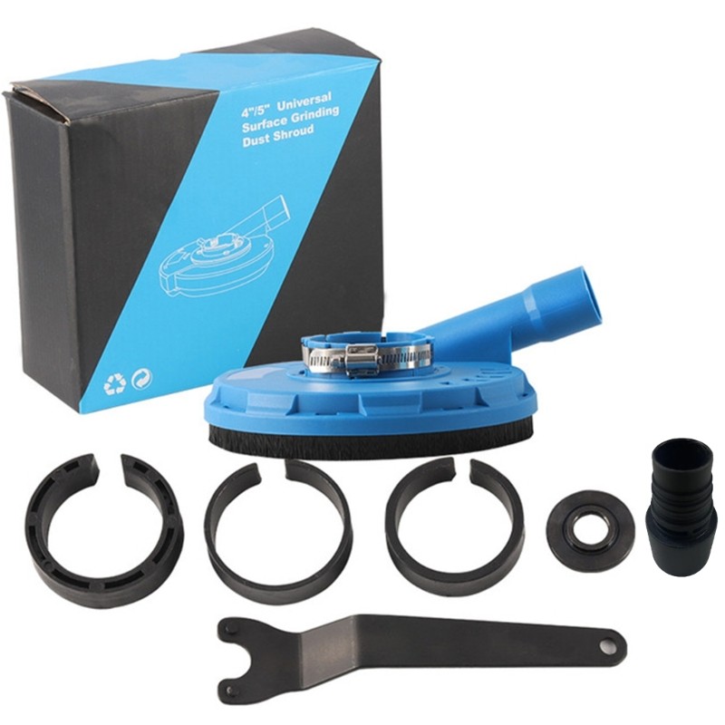 Dust Collecting Cover Angle Grinder Dust-proof for 100/115/125mm Grinding Disc
