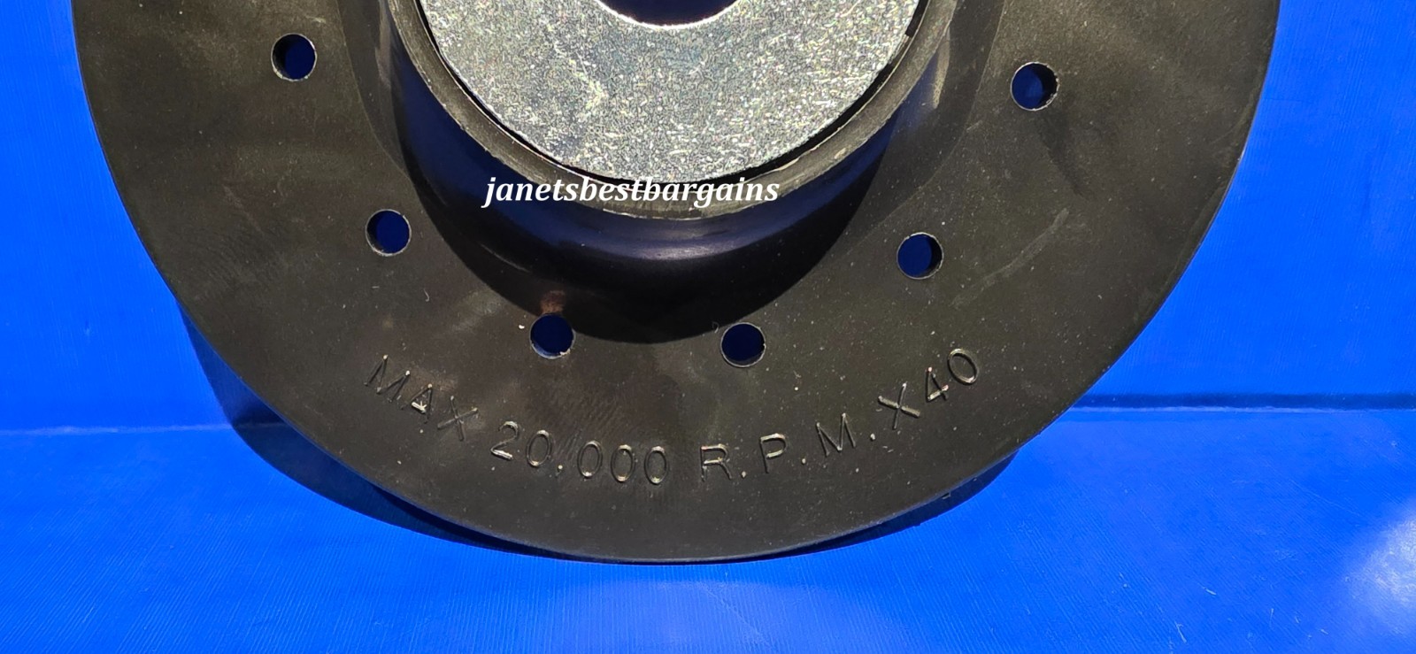 Angle Grinder 4.5″ Resin Fiber Backer Backing Pad 5/8″-11 Threaded Locking Nut