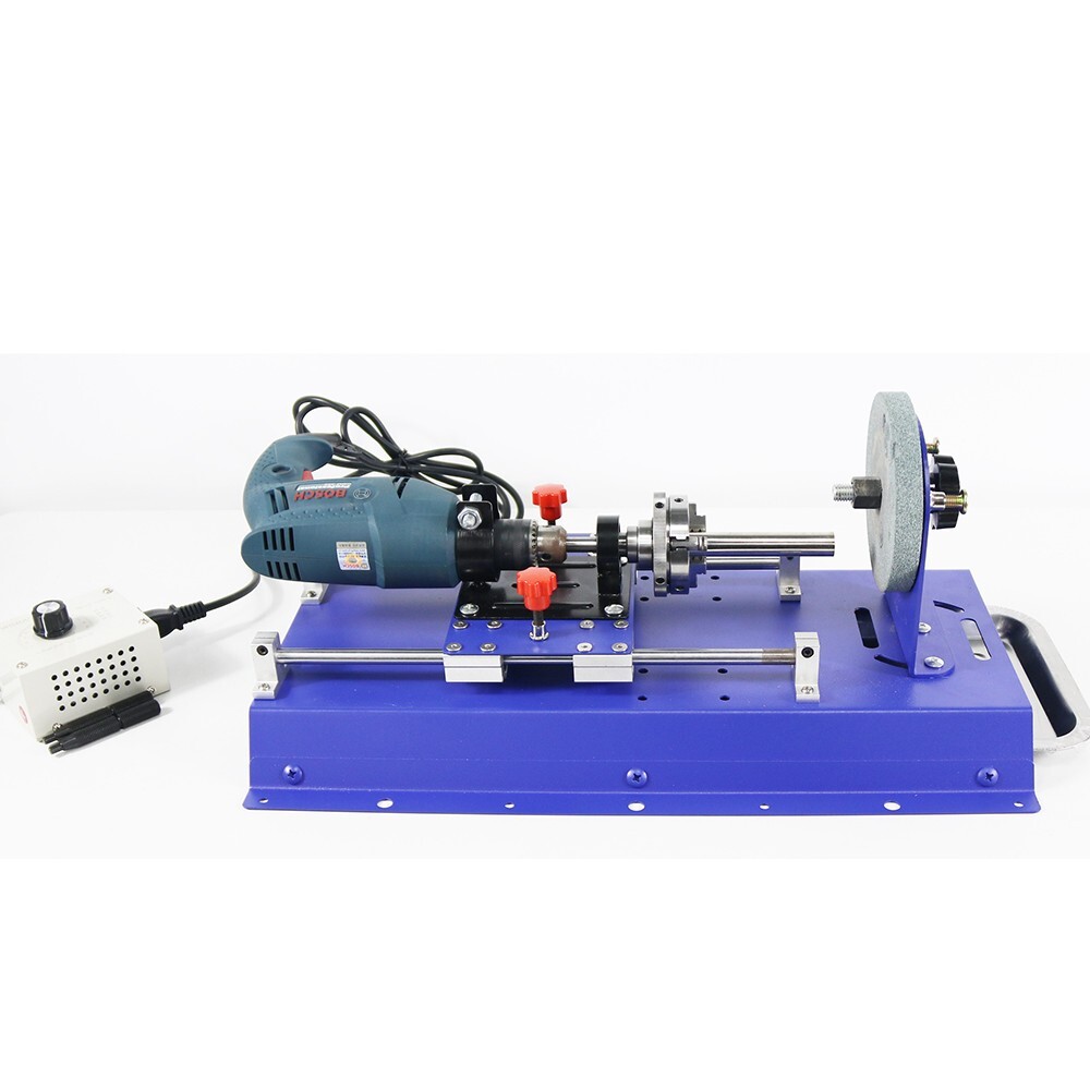 Metal tube processing machine polishing rust removal chamfering drawing deburrin