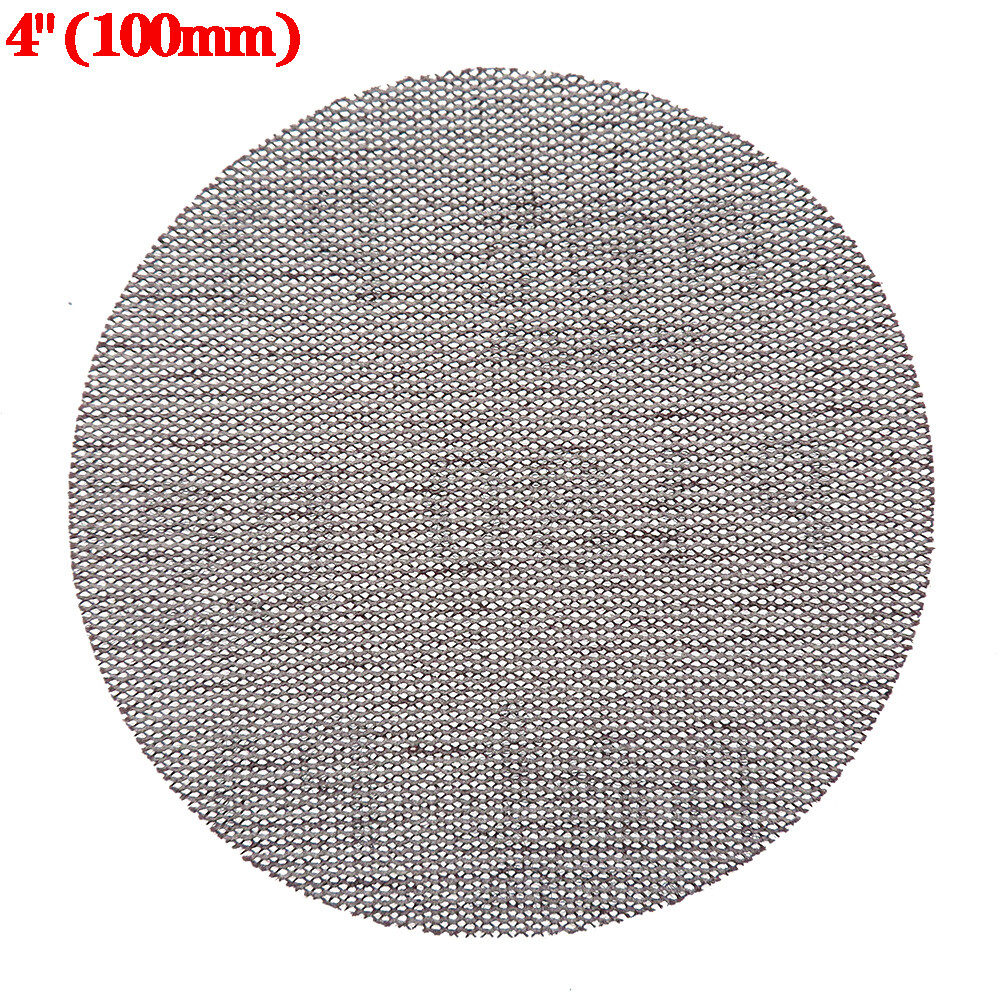 75mm 100mm 125mm 150mm Mesh Dust-free Sanding Discs Hook and Loop Sandpaper Pads